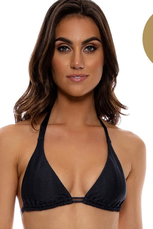 Luli Fama Hot Tropics Triangle Halter Top
